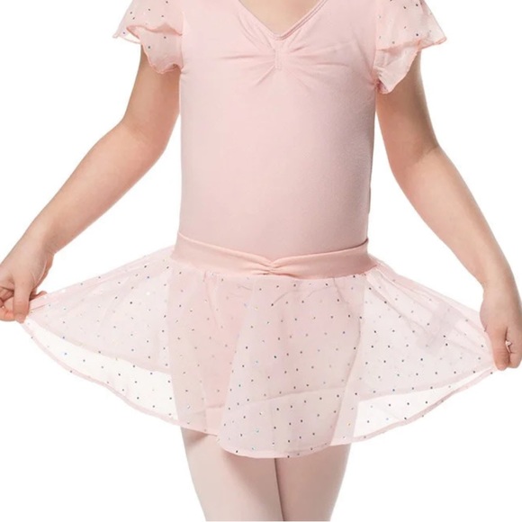 Girls Bloch Olesia Diamante Sparkle Ballet Skirt - Picture 1 of 3